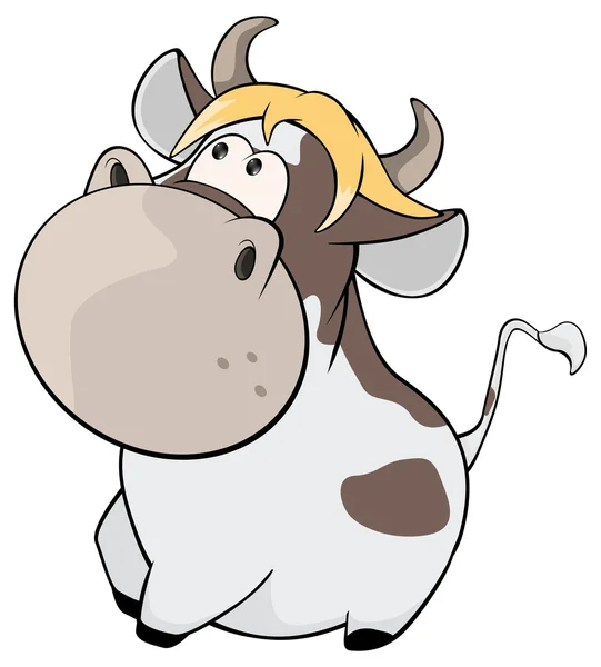 A small cow — Stock Vector