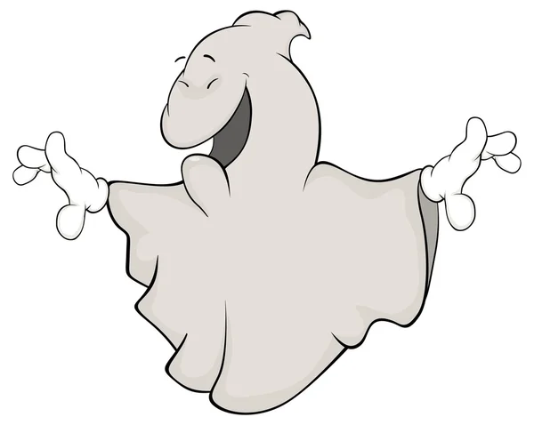Fantasmas Clip dibujo animado — Vector de stock