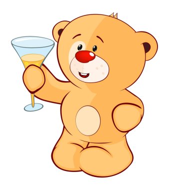 Dolma oyuncak ayı yavrusu