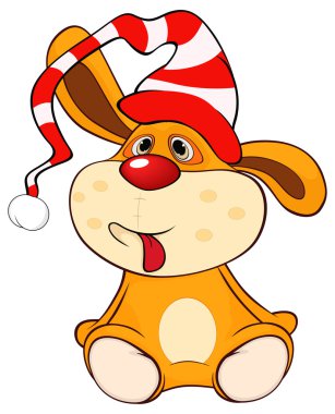 Dolma oyuncak sarı tavşan çizgi film