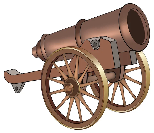 Cannone — Vettoriale Stock
