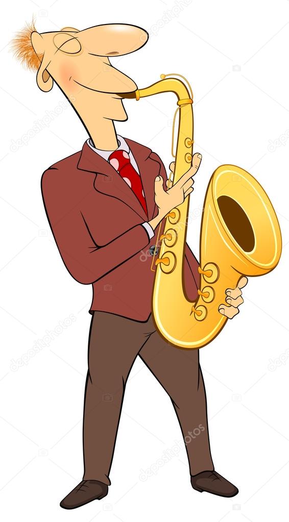 Saxophonist.