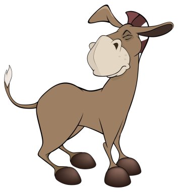 Ufak bir burro. Caroon