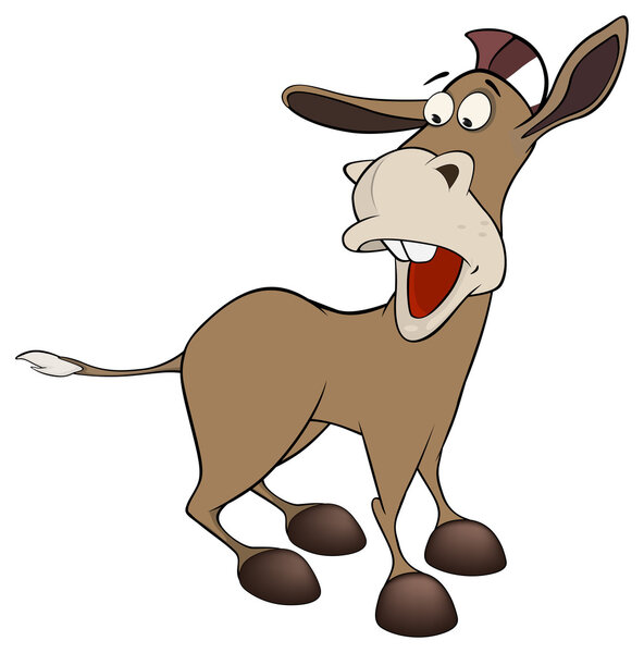 A little burro. Caroon