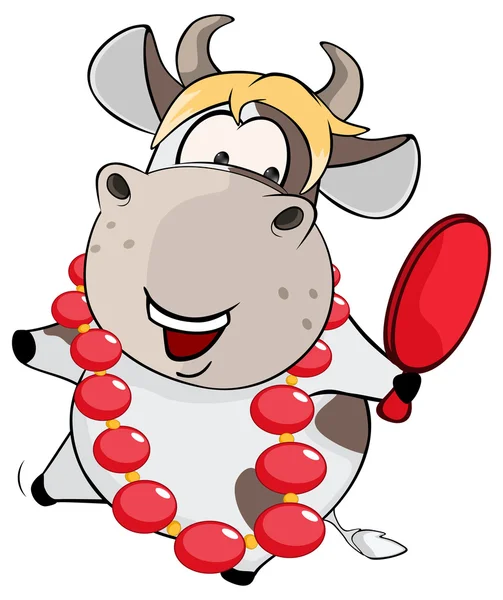 วัวตัวเล็กๆ — ภาพเวกเตอร์สต็อก