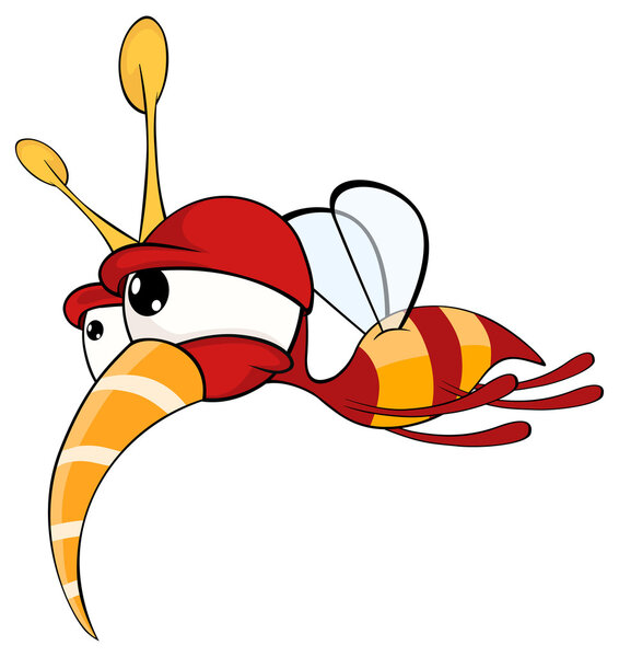 Мультяшная пчела
