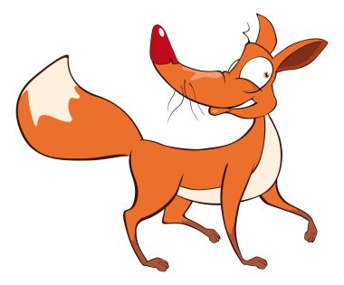 komik karikatür tilki