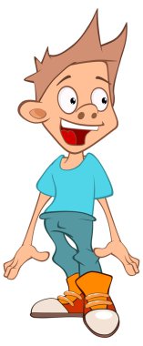 Sevimli çocuk çizgi film