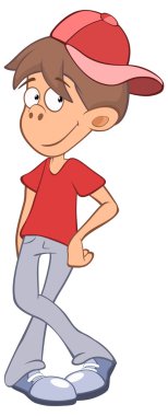 Sevimli çocuk çizgi film