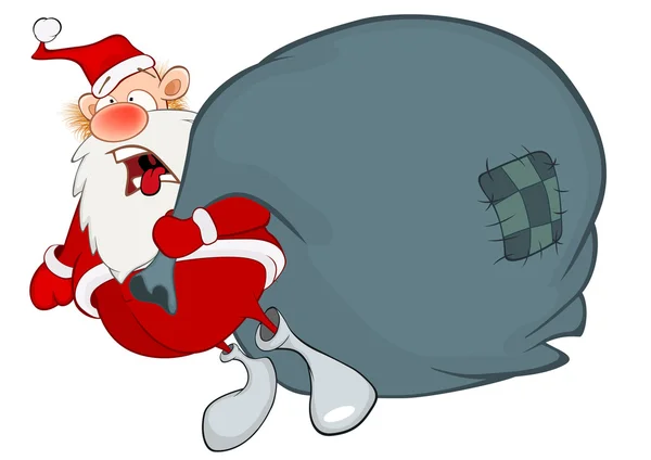 Dibujos animados Santa Claus — Vector de stock