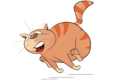 Karikatür kedi karakteri