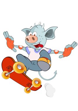 Çizgi film Şeytan Karakteri