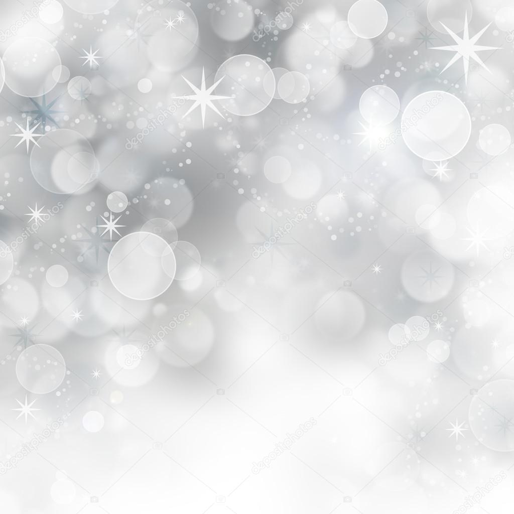 Glittery blue Christmas background 