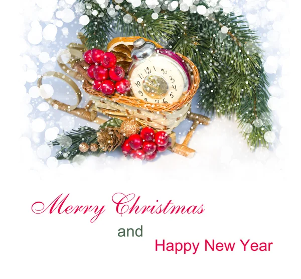 2015 Christmas decoration — Stock Photo, Image