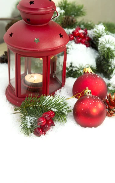 Kerst en Nieuwjaar decoraties — Stockfoto