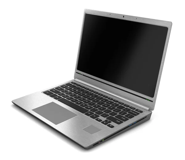 Laptop. Isolated on white. — Stock Photo, Image
