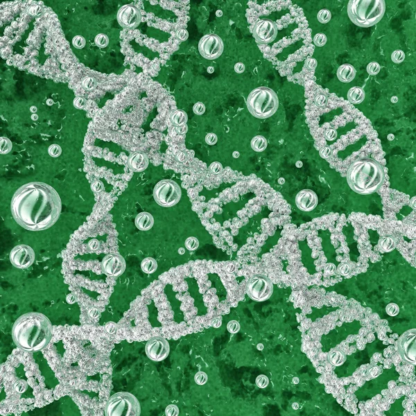 Resumo da molécula de ADN — Fotografia de Stock
