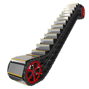 Yürüyen merdiven mekanizması