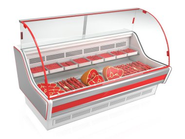 Buzdolabı vitrin etli