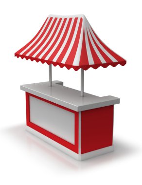Sayaç çadır ile alışveriş