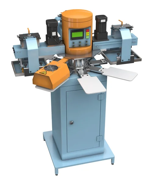 스크린 인쇄 기계 — 스톡 사진