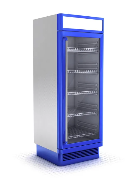 Showcase refrigerator — Stock Photo, Image