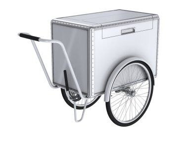 Sokak ticaret tramvay