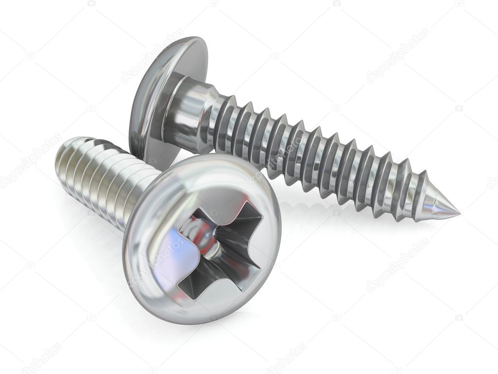 Two phillips screws
