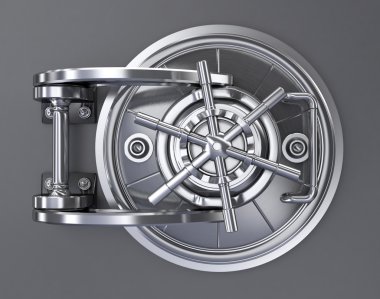 Yuvarlak hava geçirmez kapak