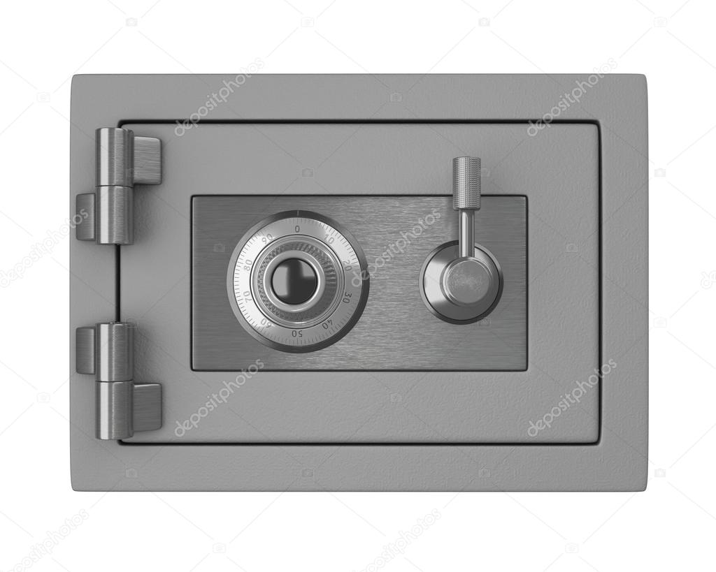 Small safe with password security.
