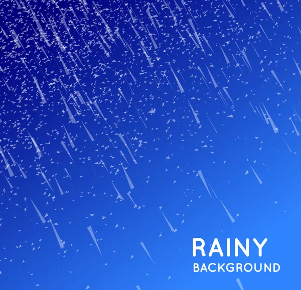 Rainy sky vector illustration — Stock Vector