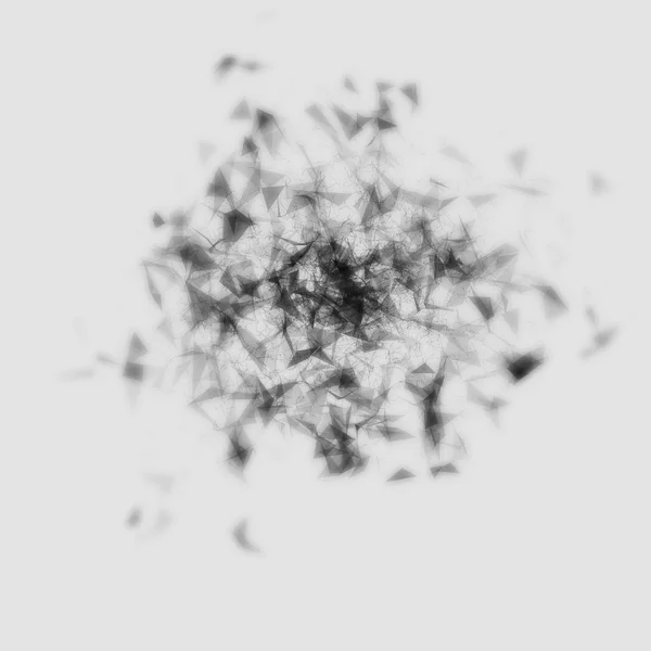 Hintergrund der abstrakten Netzwerkverbindung — Stockfoto