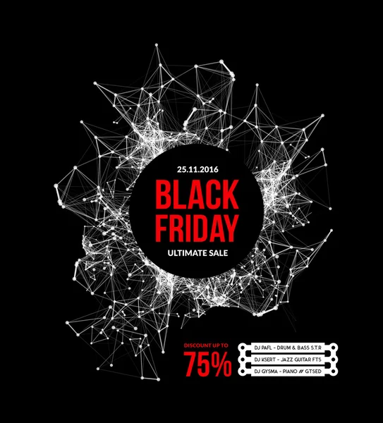 Black Friday Vente — Image vectorielle