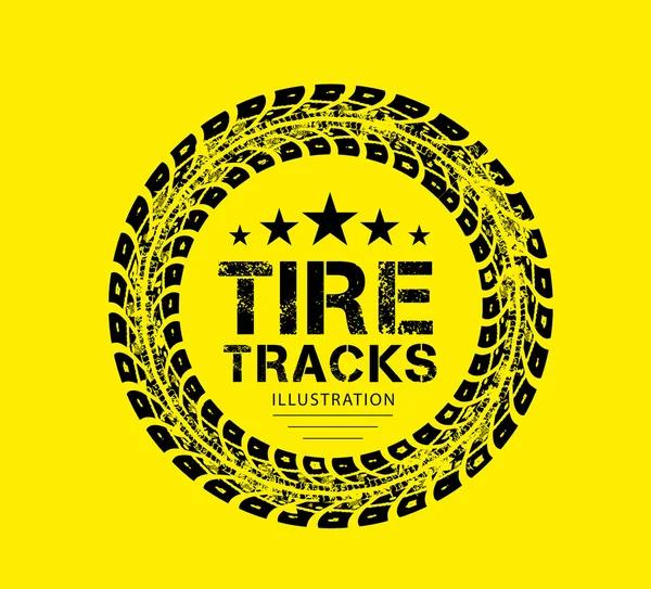 Band tracks vector — Stockvector