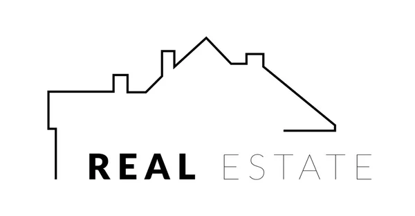 Real estate vector logo — Stock Vector