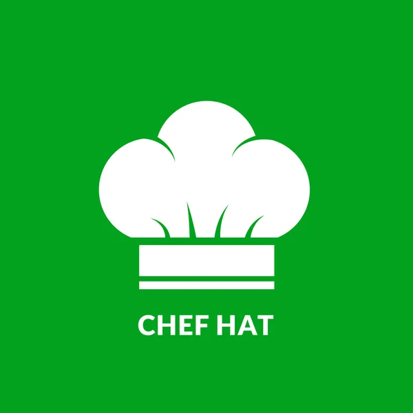 Ícone vetor chapéu chef —  Vetores de Stock