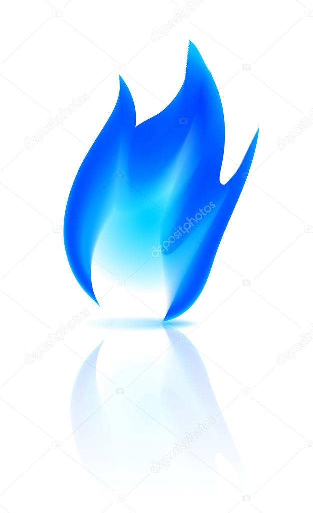 Gas fire icon