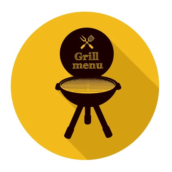 Barbecue Griglia — Vettoriale Stock