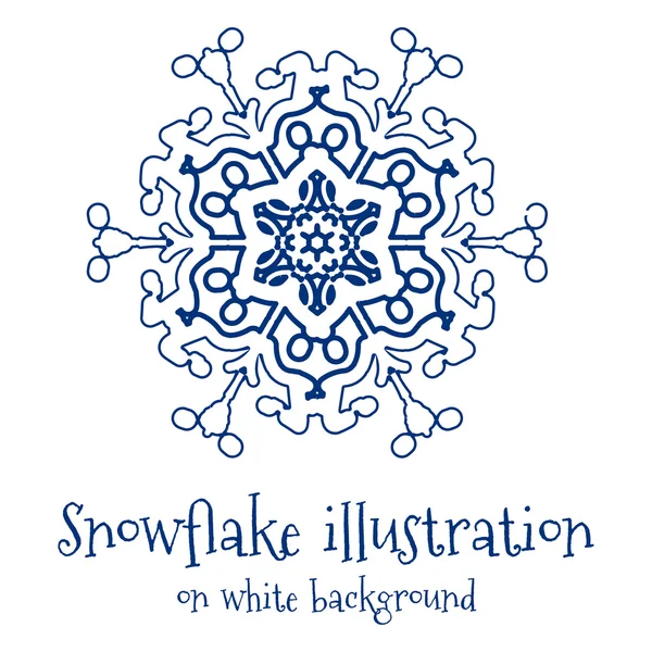 Snowflake icon — Stock Vector