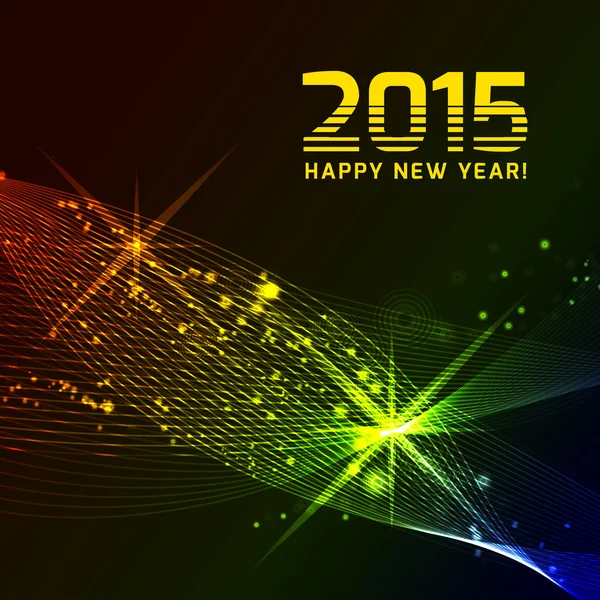 Happy 2015 new year — Stock Vector