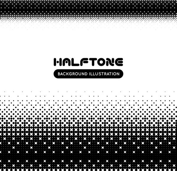 Halftone achtergrond — Stockvector