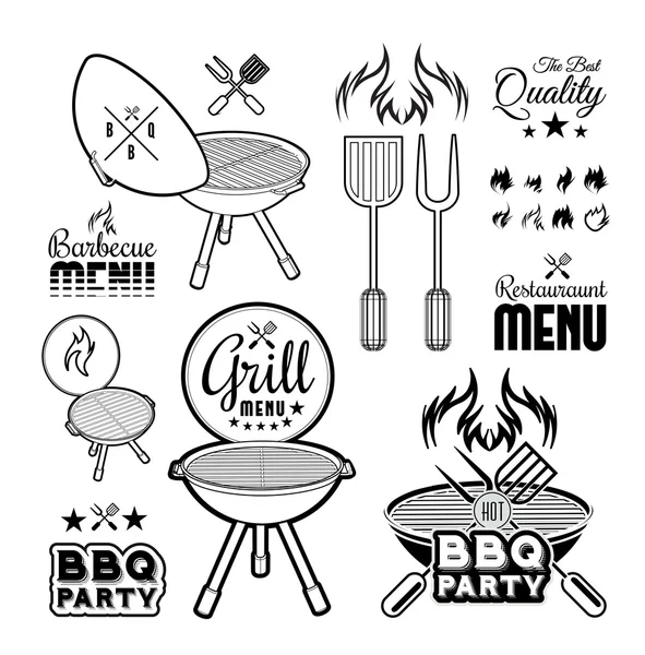 Barbekü Izgara vektör