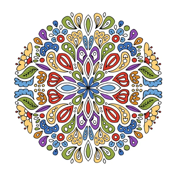 Mandala ornamento, padrão abstrato para o seu projeto —  Vetores de Stock