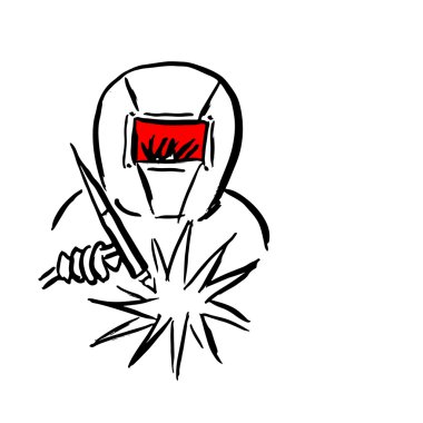 Kaynakçı, tasarımınız için kroki