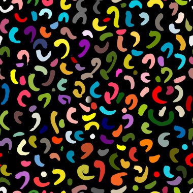 Soyut vuruşlar, dizaynınız için kusursuz desen