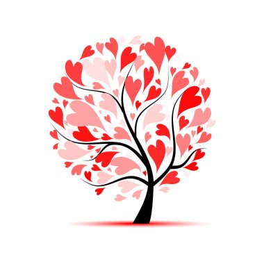 Tasarımınız için aşk ağacı