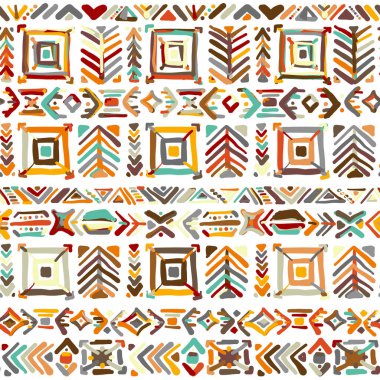 Etnik el yapımı süs, pürüzsüz desen