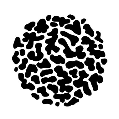 tasarımınız için soyut çember çerçeve