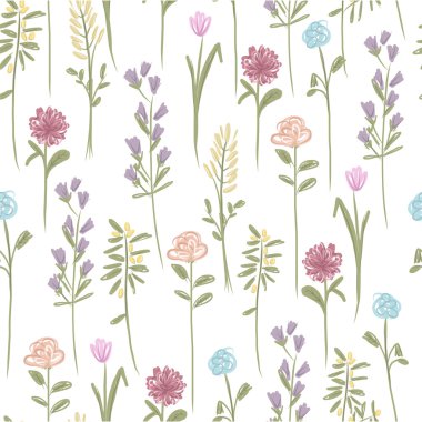 Tasarımınız için çiçek desenli