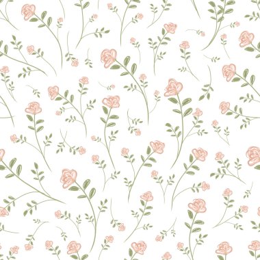 Tasarımınız için çiçek desenli